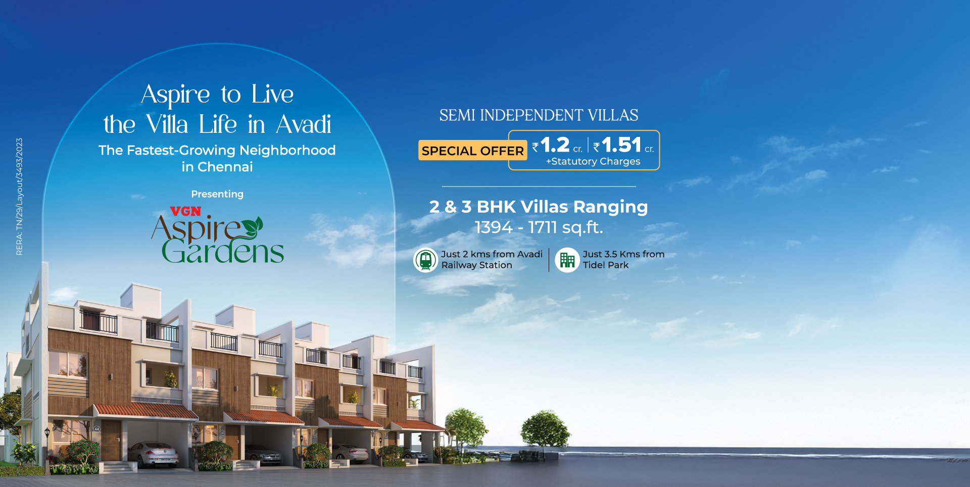 Luxurious plots at Porur