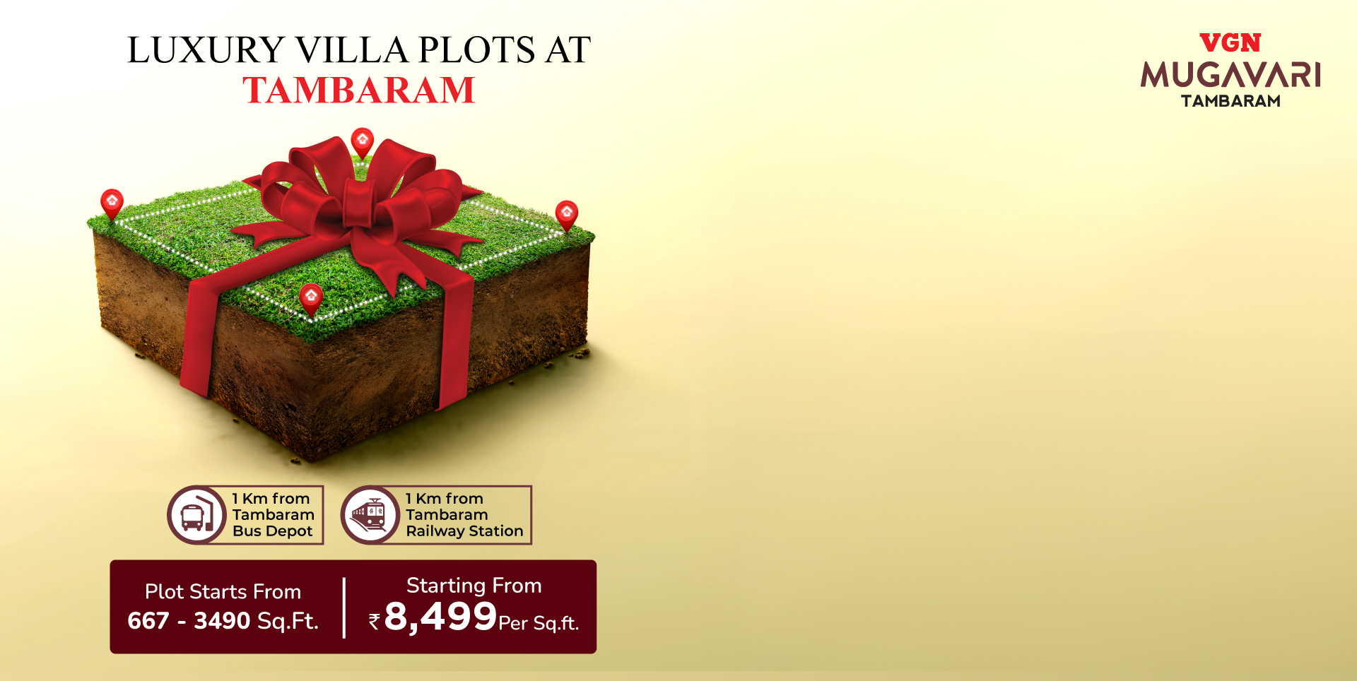 Luxurious plots at Porur